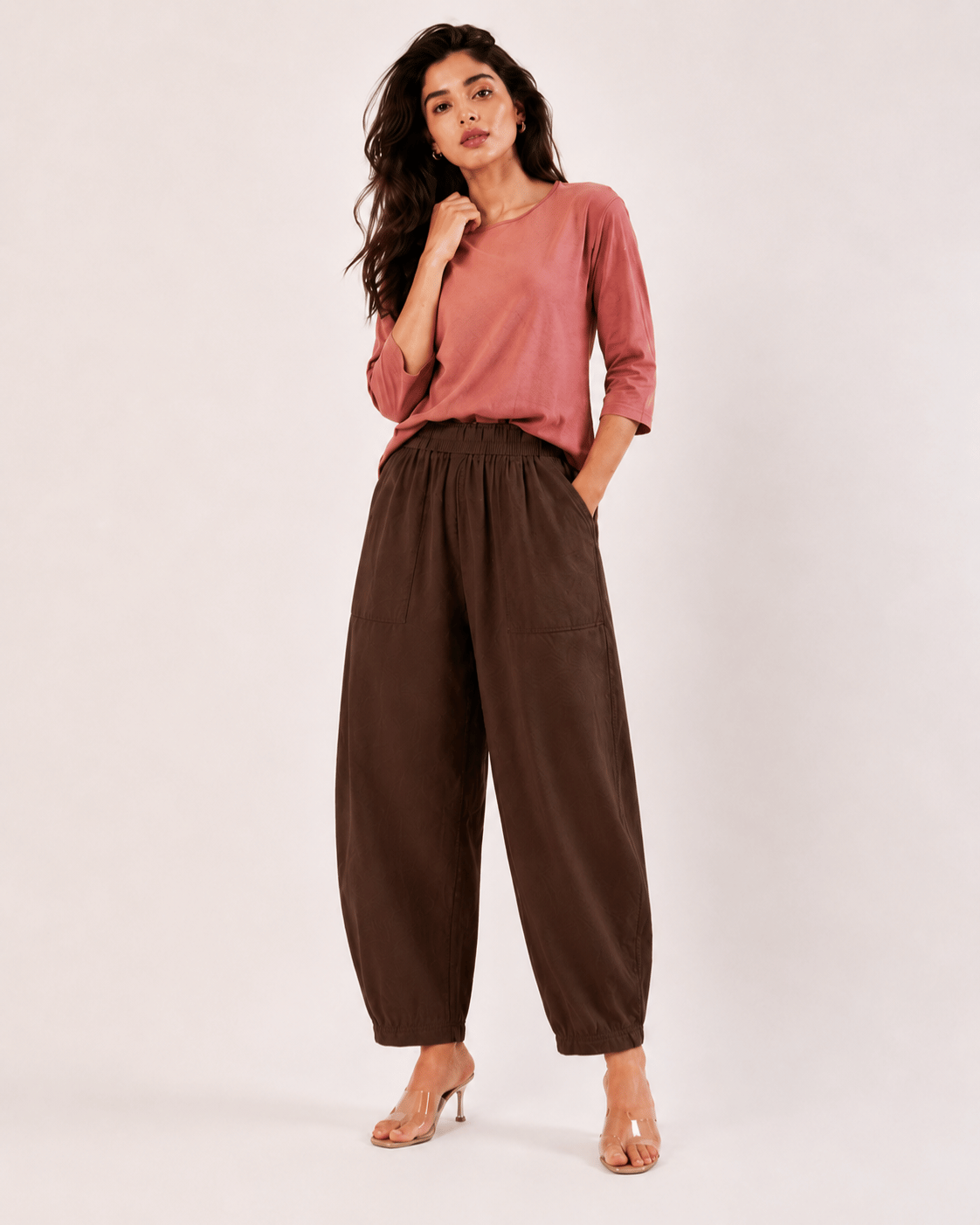 Women's Premium Cotton Pegged Pants