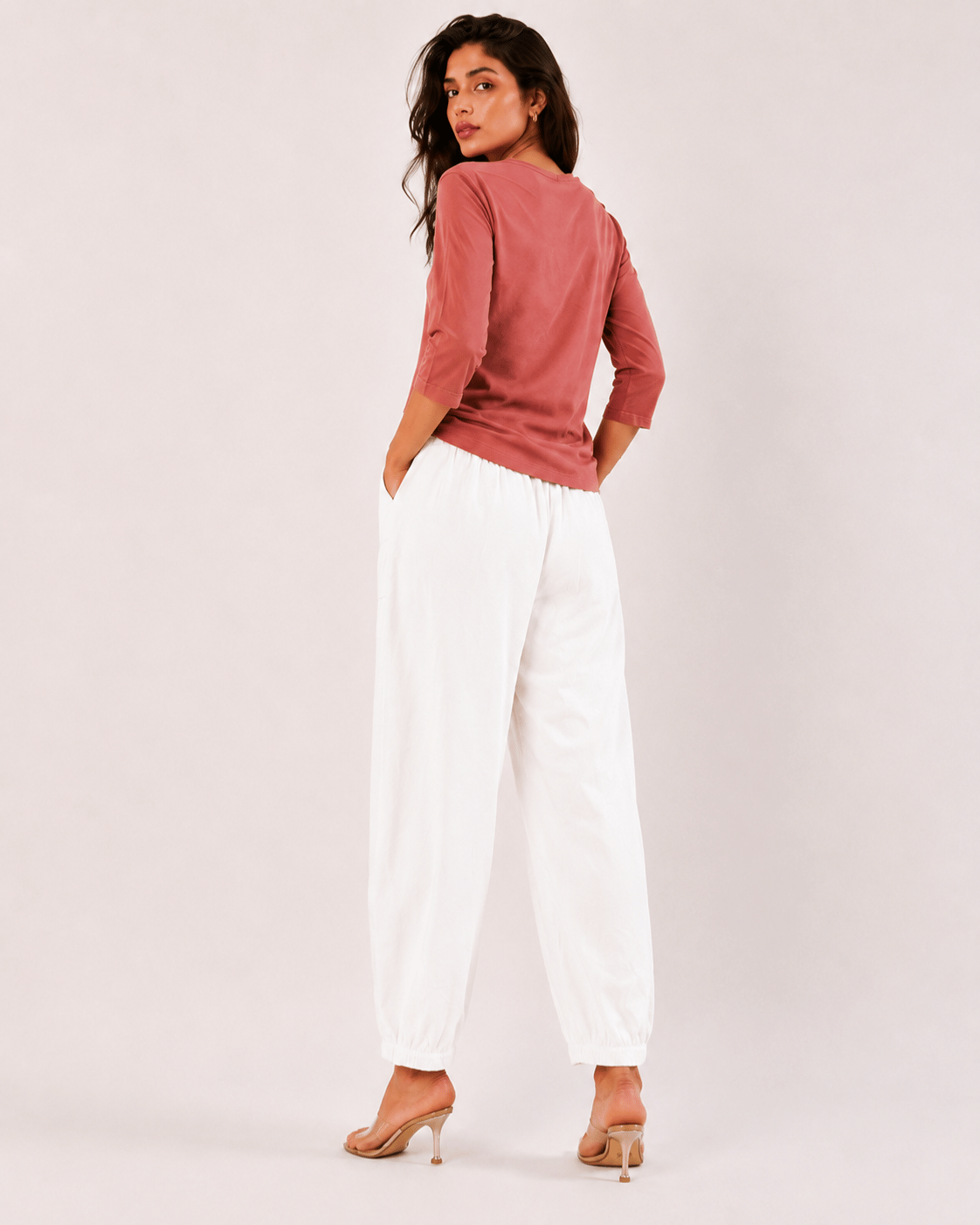 Women's Premium Cotton Pegged Pants