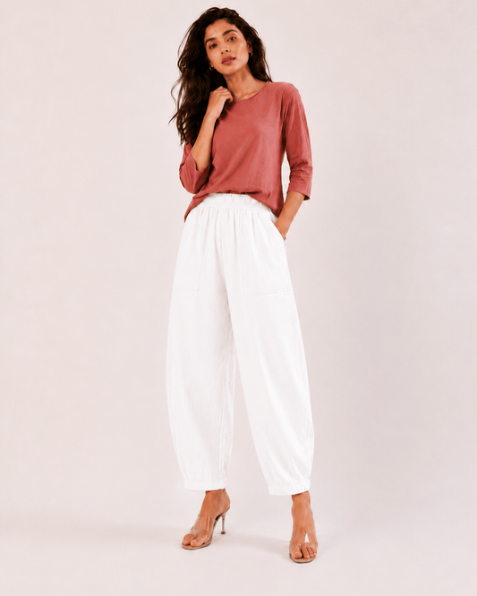 Women's Premium Cotton Pegged Pants
