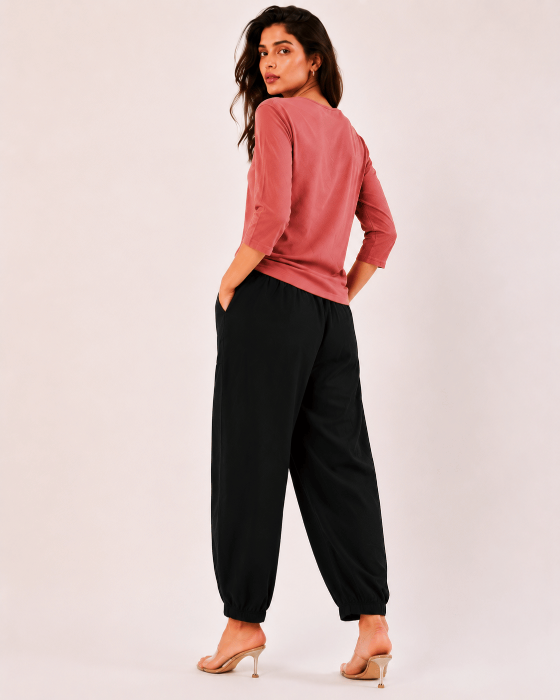 Women's Premium Cotton Pegged Pants