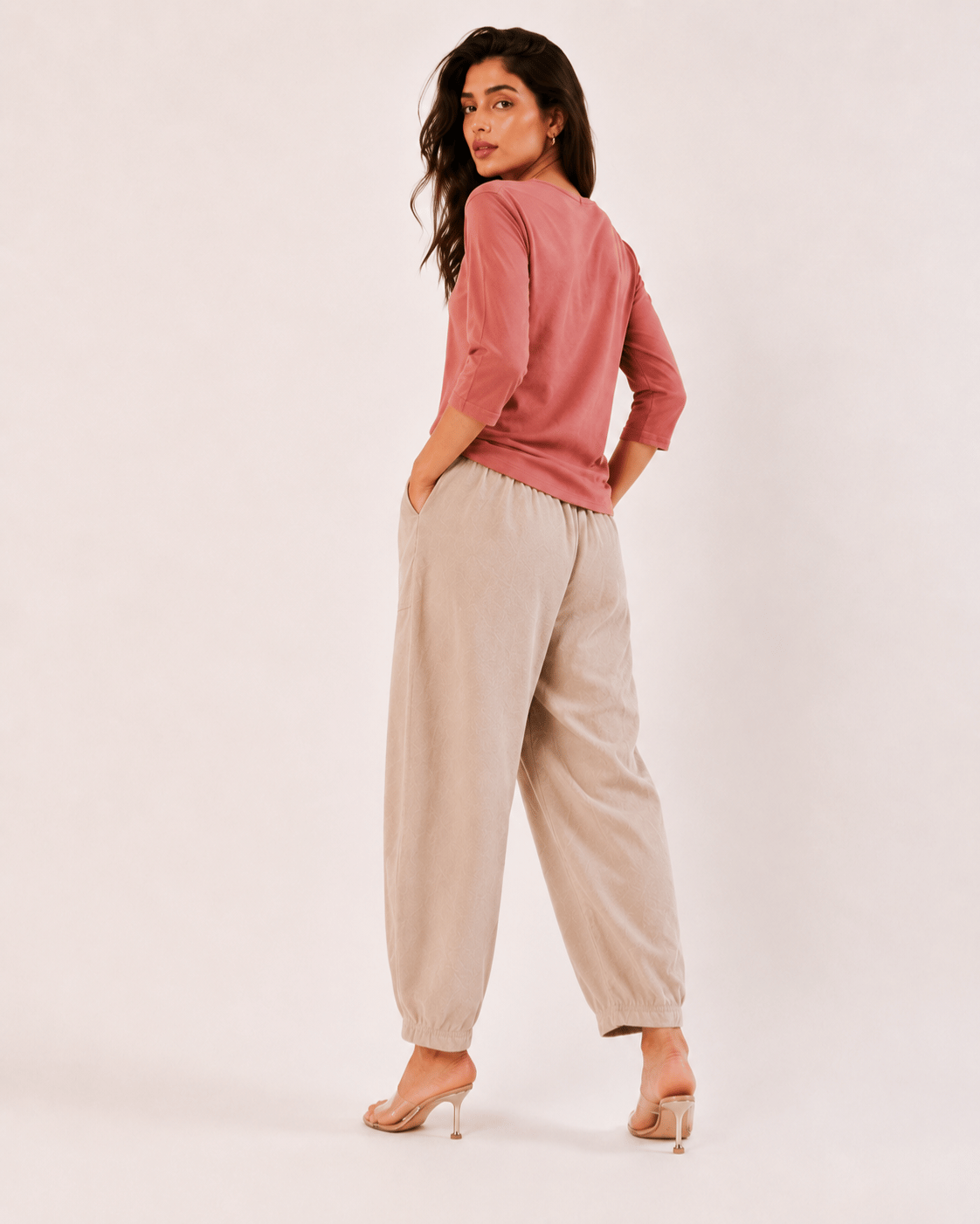 Women's Premium Cotton Pegged Pants