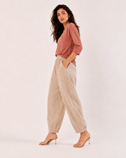 Women's Premium Cotton Pegged Pants