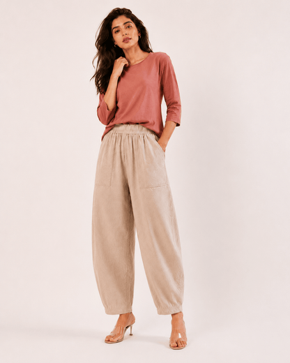 Women's Premium Cotton Pegged Pants
