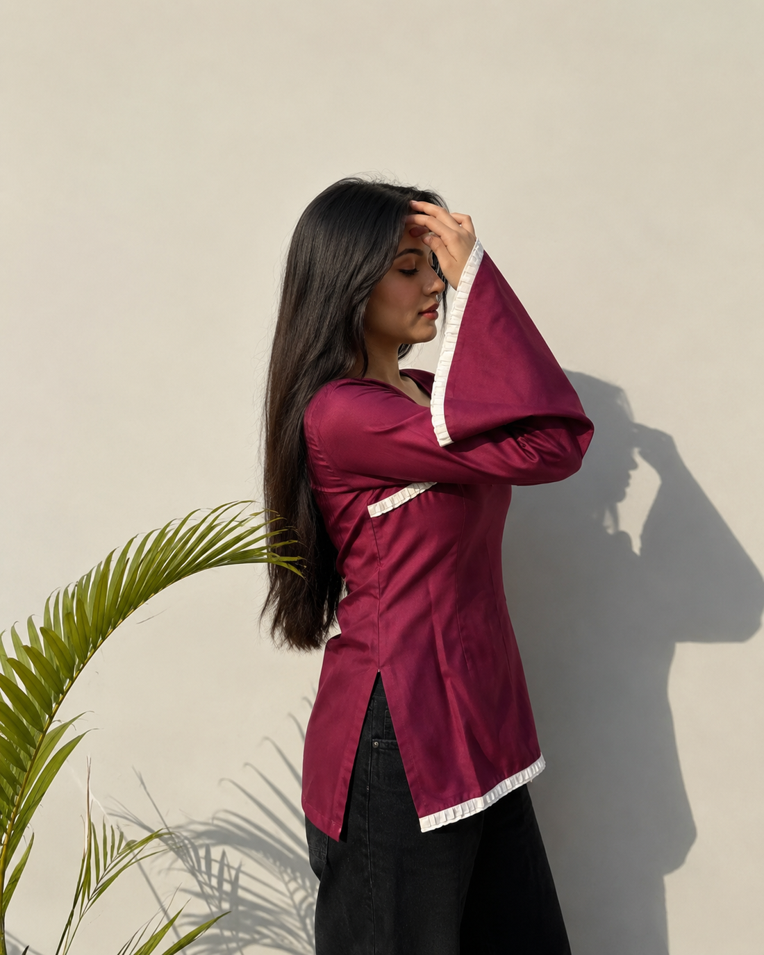 Women Printed Pure Cotton Straight Kurti
