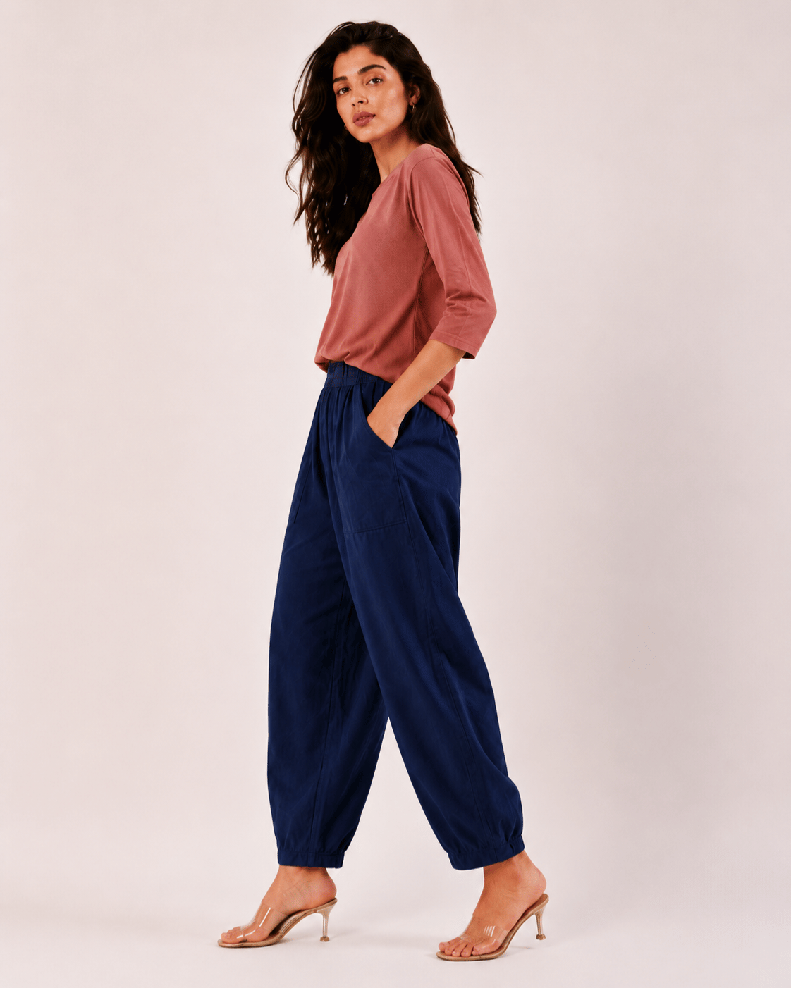 Women's Premium Cotton Pegged Pants