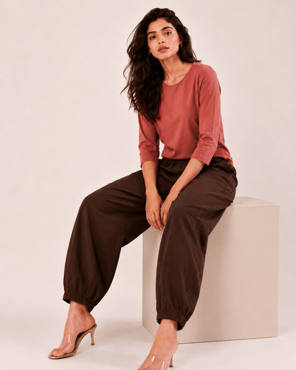 Women's Premium Cotton Pegged Pants
