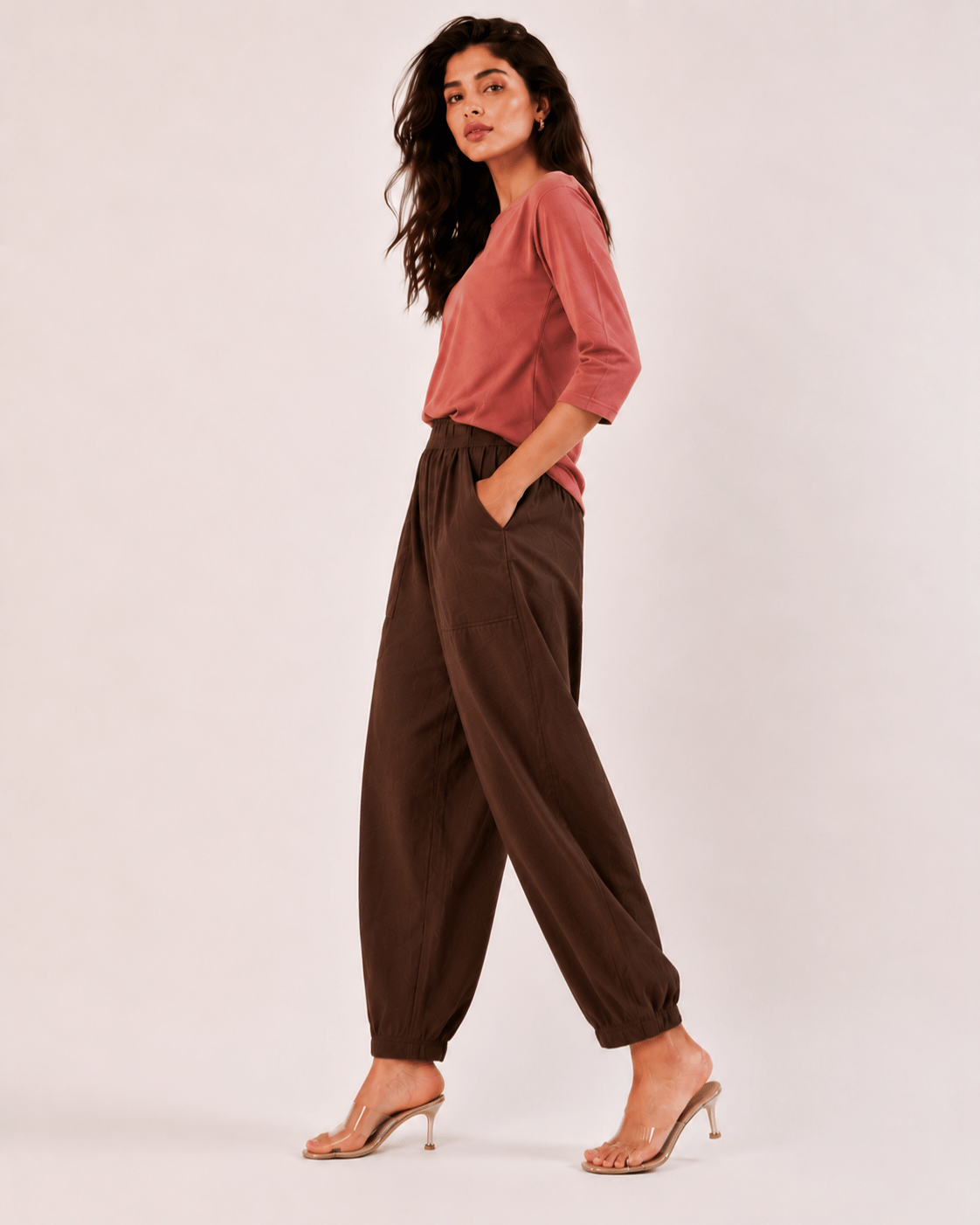 Women's Premium Cotton Pegged Pants