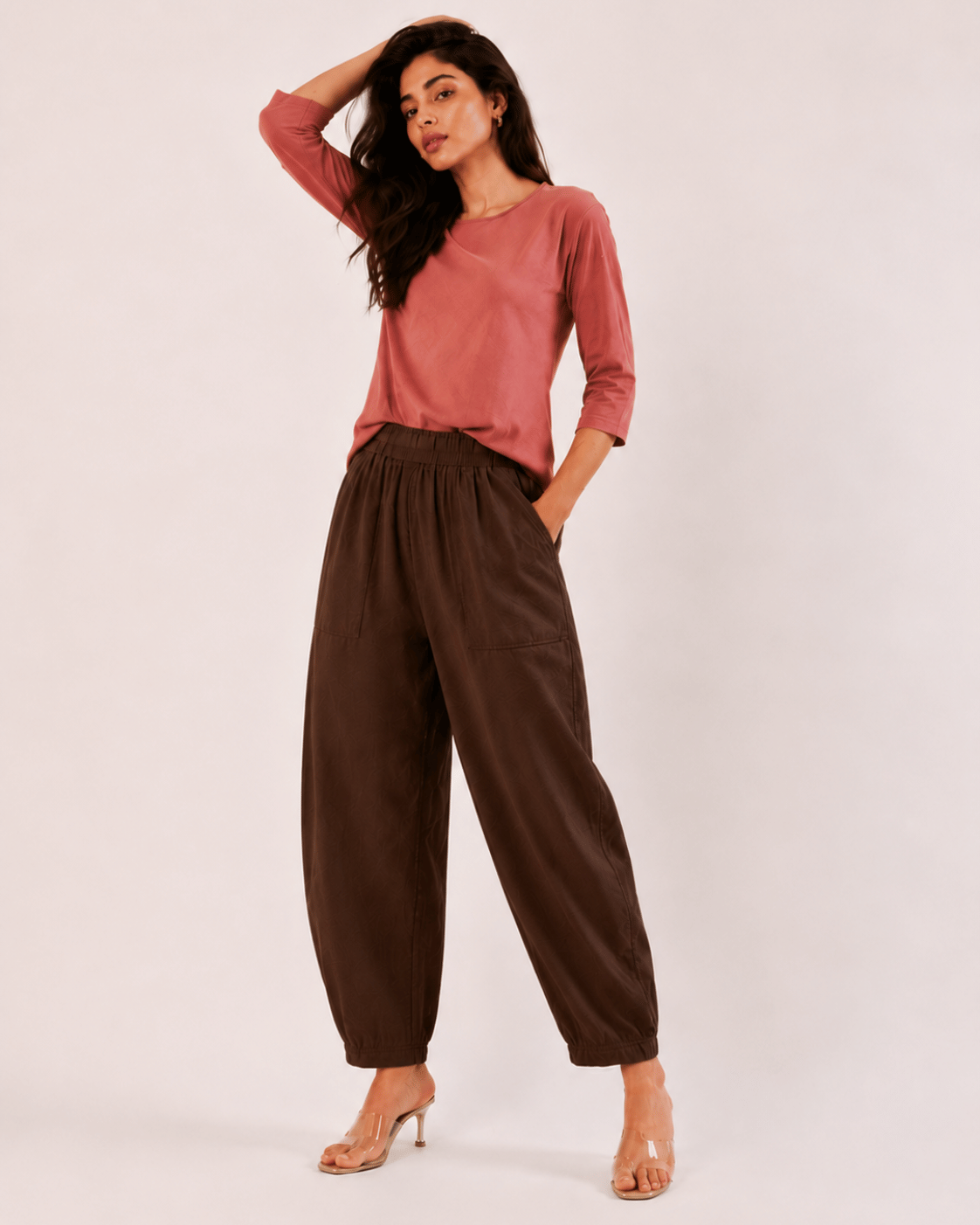 Women's Premium Cotton Pegged Pants