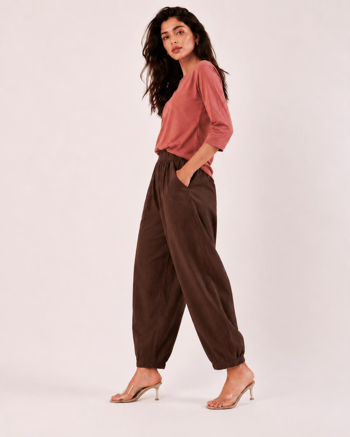 Women's Premium Cotton Pegged Pants