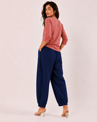 Women's Premium Cotton Pegged Pants